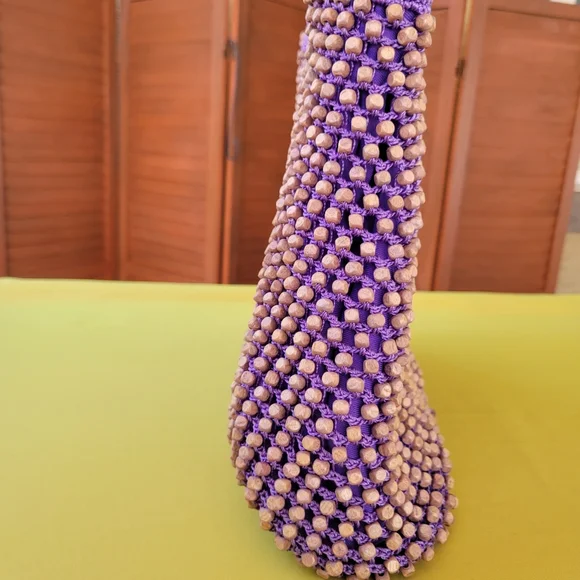 The Sak Original purple crotchet beaded bag - Picture 3 of 5